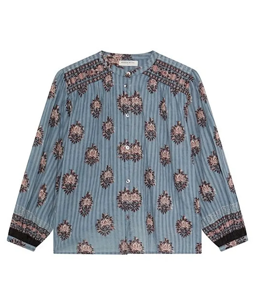 Maison Hotel Blouse Water Lillies Omara