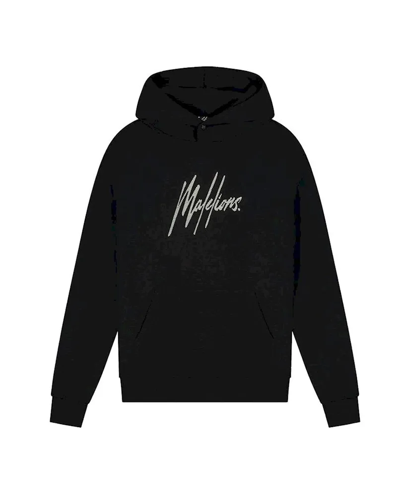 Malelions Hoodie Striped Signature