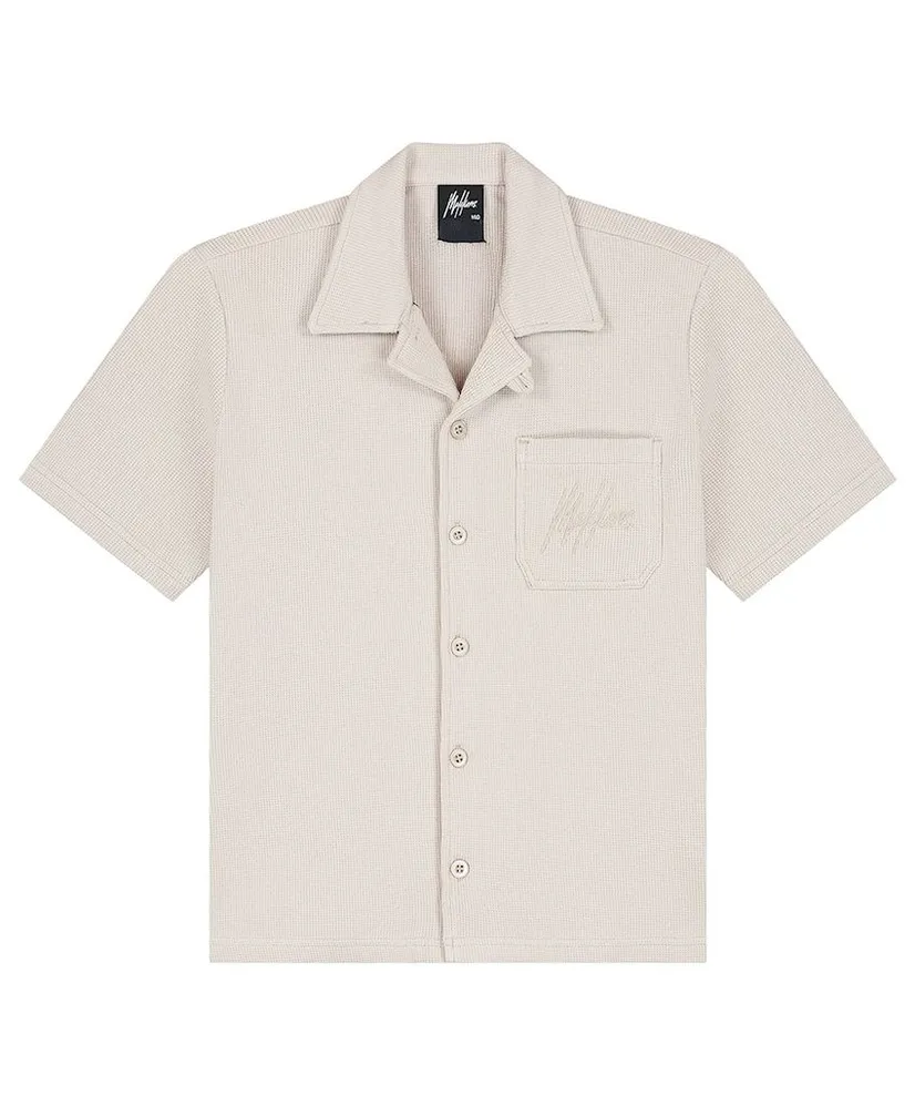 Malelions Junior Overhemd Waffle