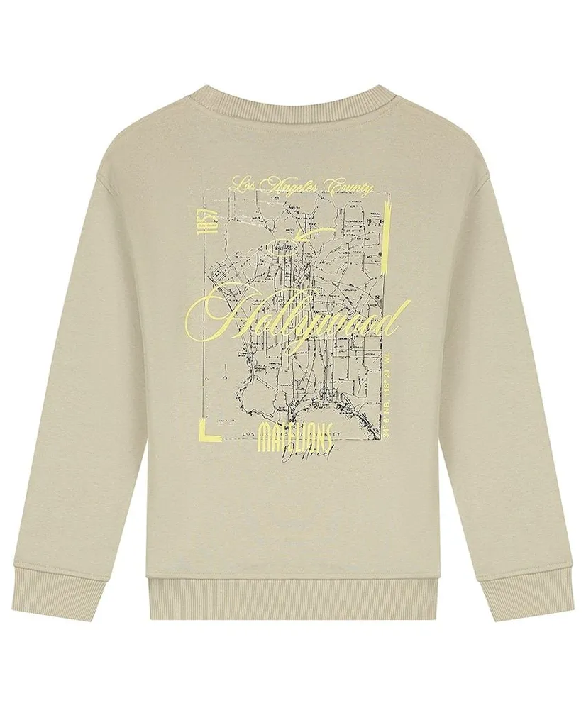 Malelions Junior Sweater Hollywood Map