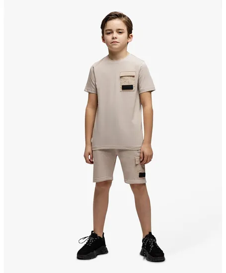 Malelions Junior T-shirt Nylon Pocket