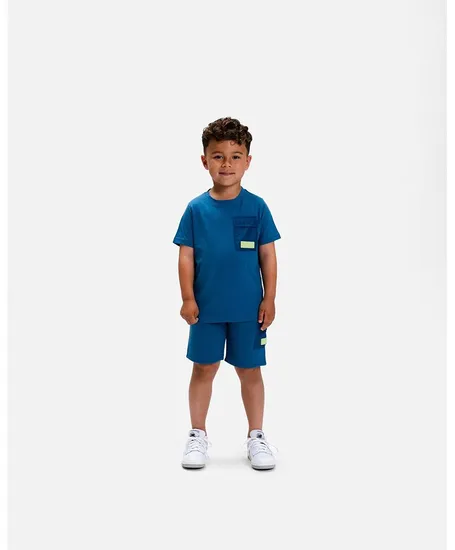 Malelions Junior T-shirt Nylon Pocket