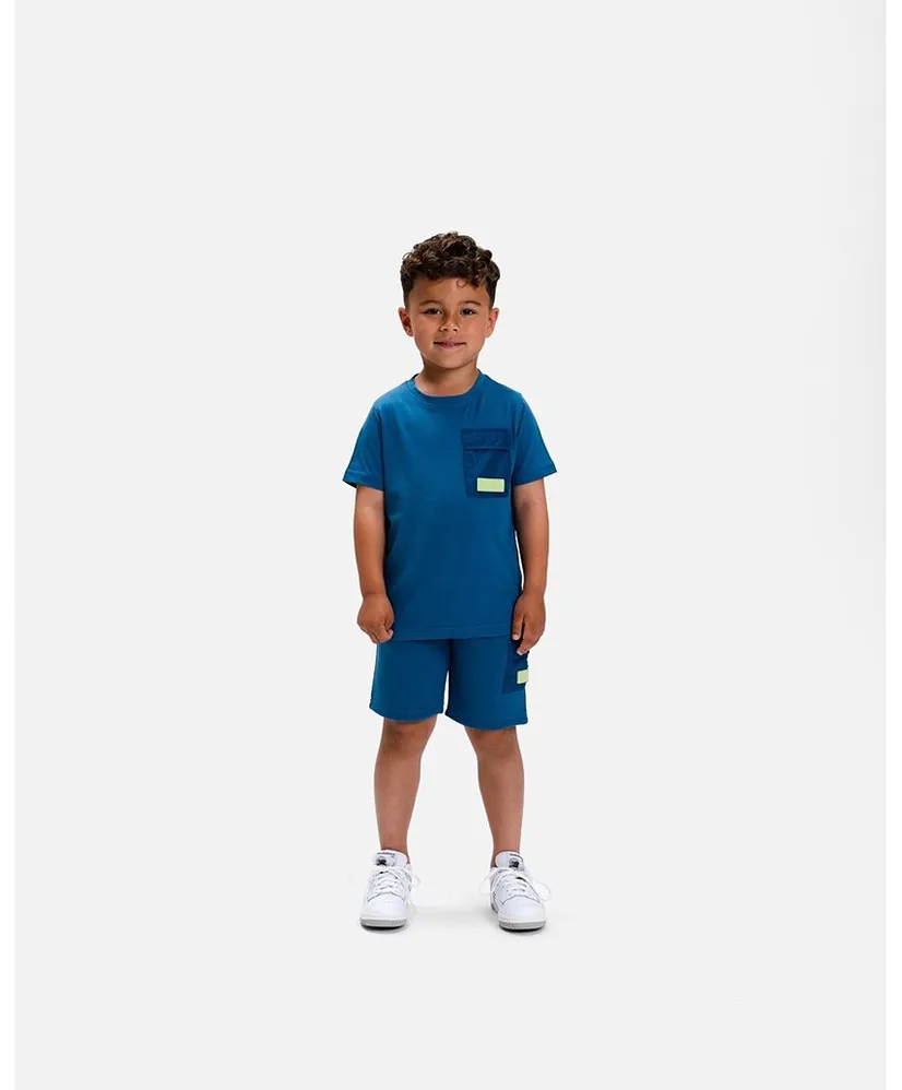 Malelions Junior T-shirt Nylon Pocket