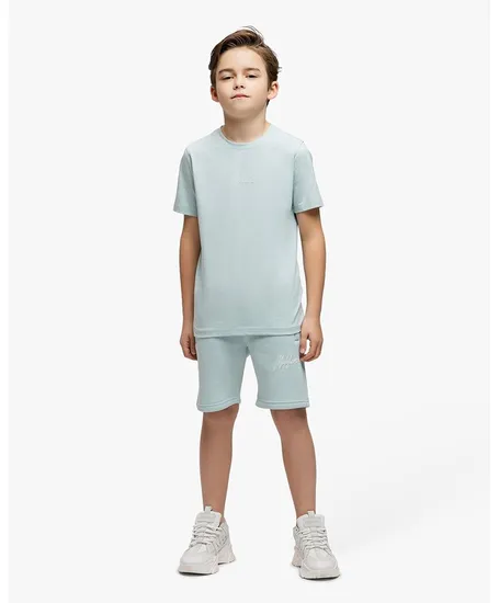 Malelions Junior T-shirt Striped Signature