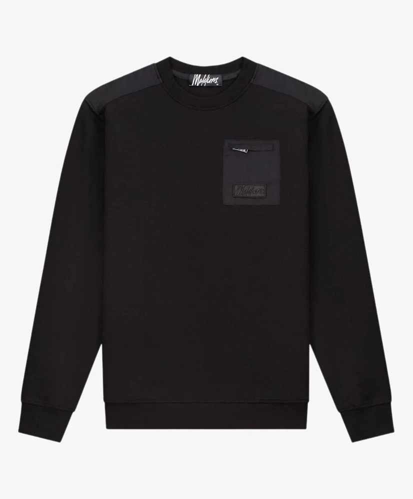 Malelions Sweater Nylon Pocket