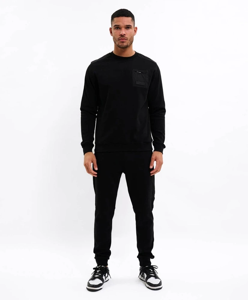 Malelions Sweater Nylon Pocket