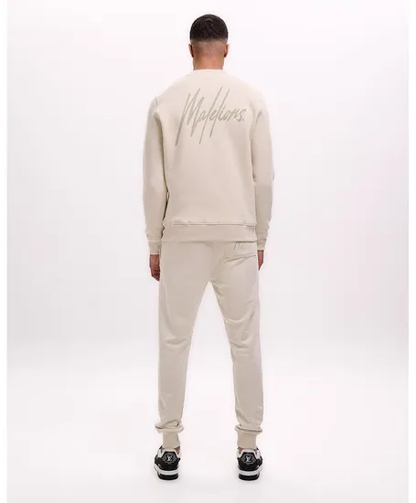 Malelions Sweater Striped Signature