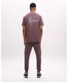 Malelions T-shirt Striped Signature