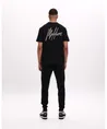 Malelions T-shirt Striped Signature