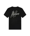 Malelions T-shirt Striped Signature