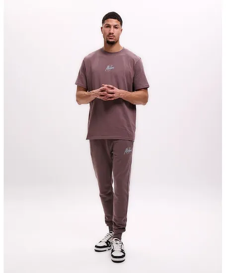 Malelions T-shirt Striped Signature