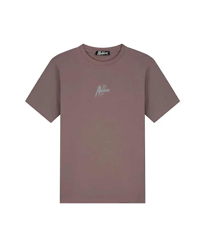 Malelions T-shirt Striped Signature