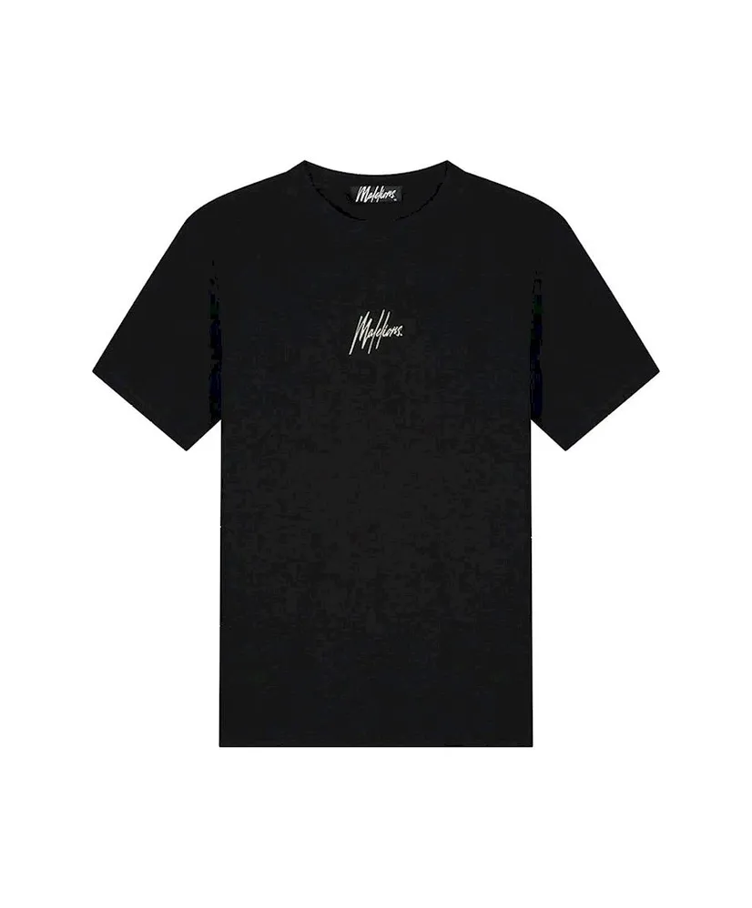 Malelions T-shirt Striped Signature