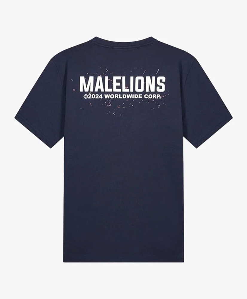Malelions T-shirt Worldwide Paint