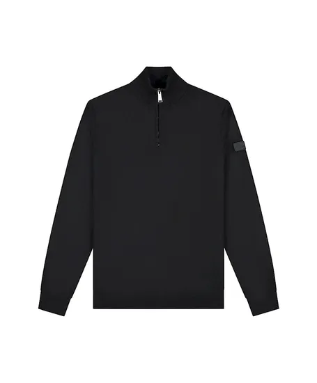 Malelions Trui Knitted Half Zip
