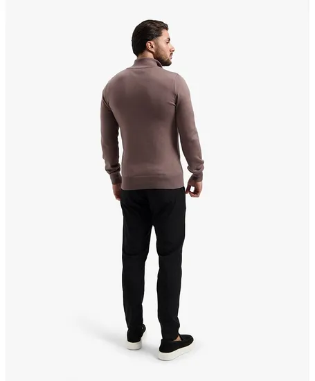 Malelions Trui Knitted Half Zip