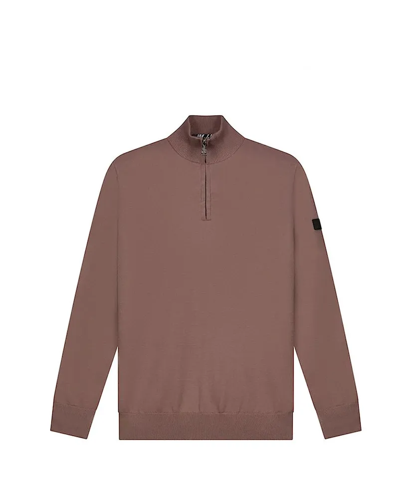 Malelions Trui Knitted Half Zip