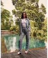 Malelions Women Broek Seersucker Loose Fit