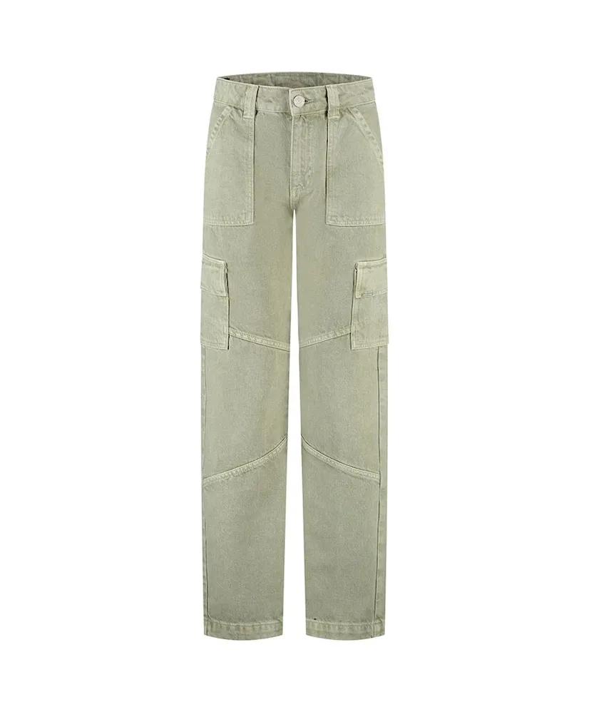 Malelions Women Cargo Jeans Straight Leg