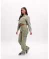 Malelions Women Cargo Spijkerjack Cropped