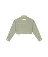 Malelions Women Cargo Spijkerjack Cropped