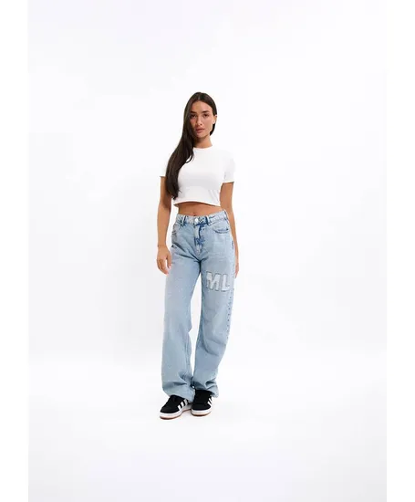 Malelions Women Cropped T-shirt Effen