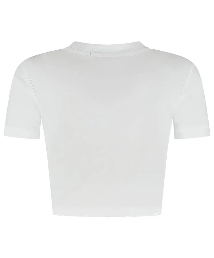 Malelions Women Cropped T-shirt Effen