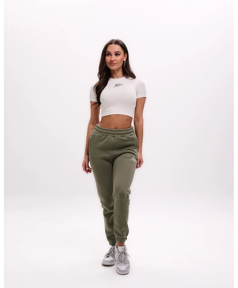Malelions Women Cropped T-shirt Signature