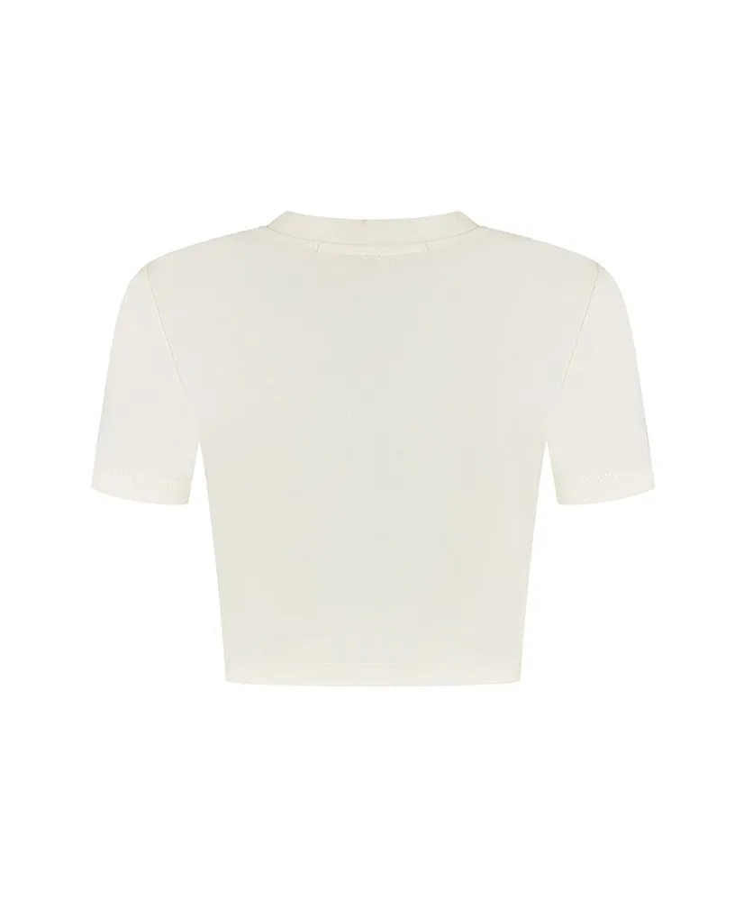 Malelions Women Cropped T-shirt Signature
