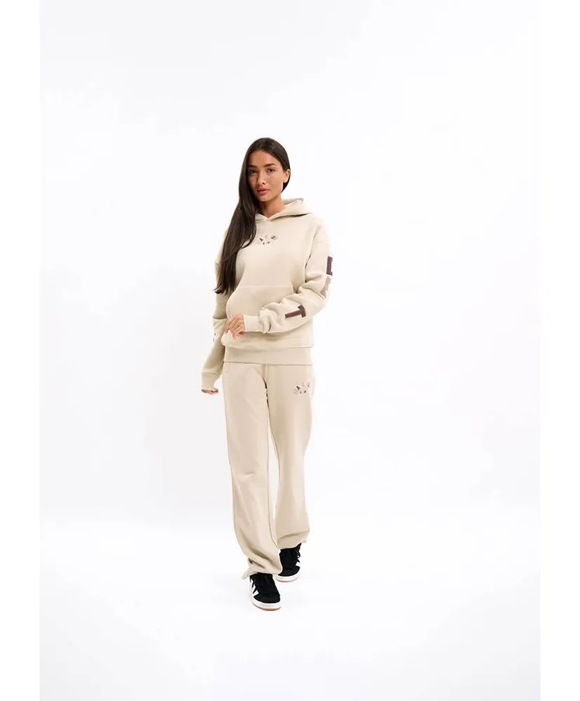 Malelions Women Hoodie Sherpa Applique