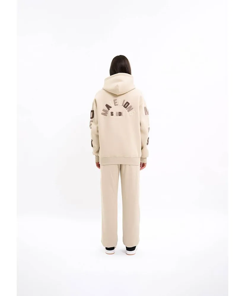 Malelions Women Hoodie Sherpa Applique