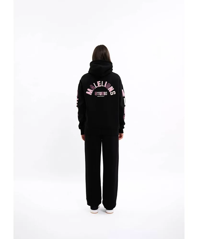 Malelions Women Hoodie Sherpa Applique