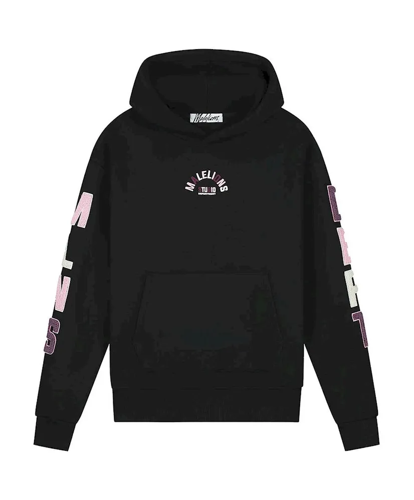 Malelions Women Hoodie Sherpa Applique