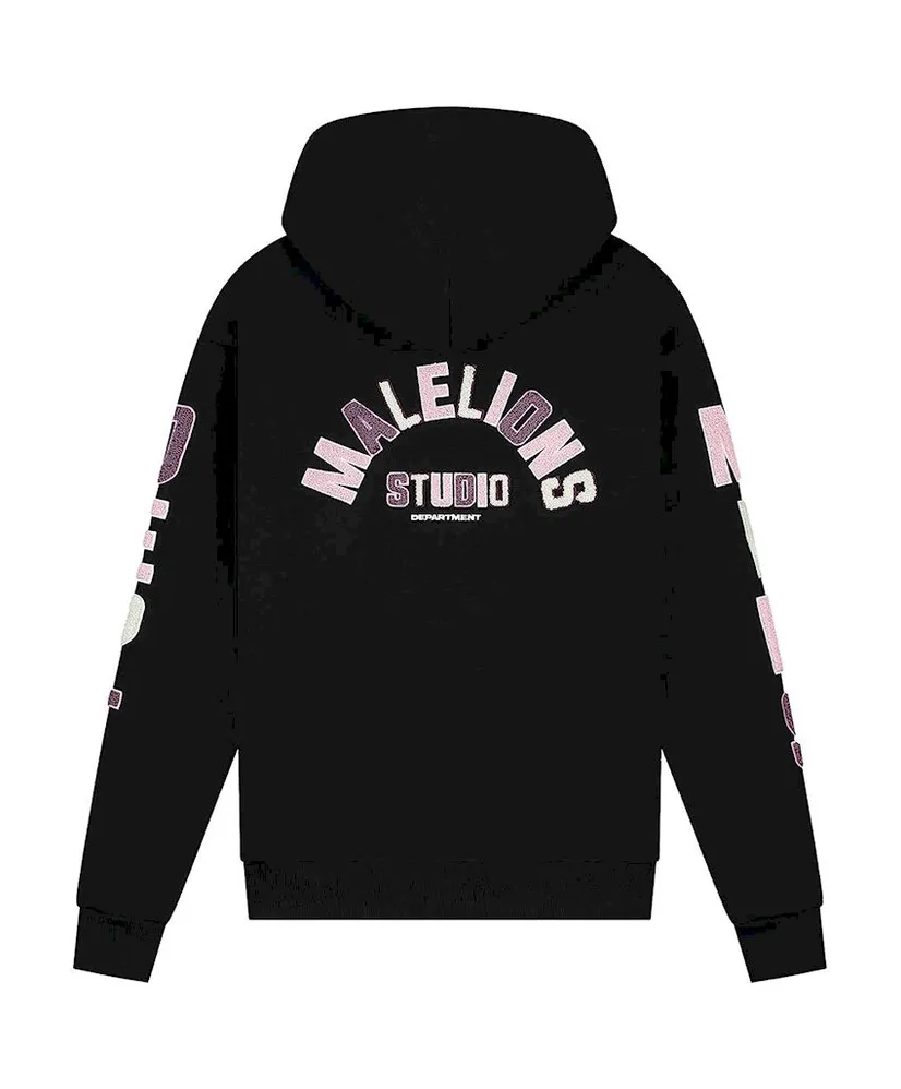 Malelions Women Hoodie Sherpa Applique