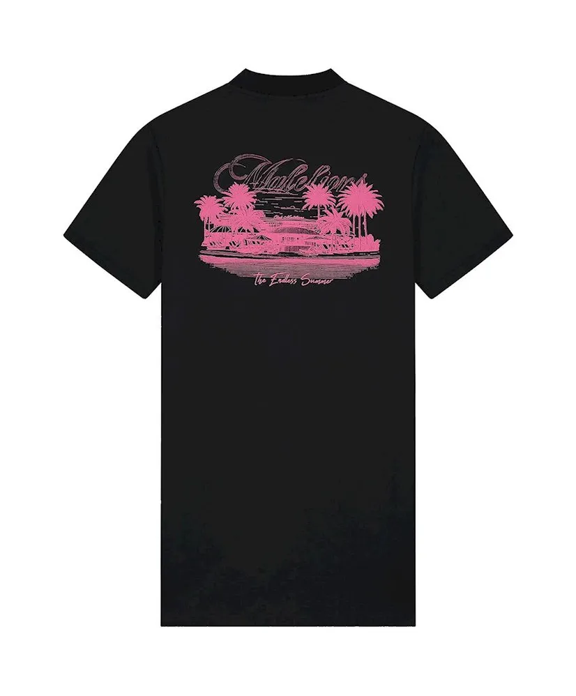 Malelions Women T-Shirt Dress Endless Summer