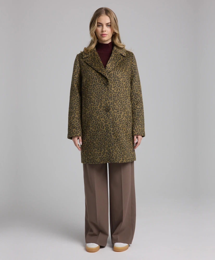 Manisa IsabelSchmitt Mantel Jas Leopard