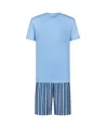 Mey Shortama Bold Blue Stripes