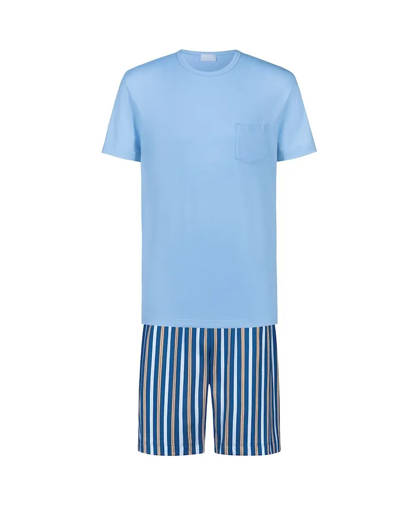 Mey Shortama Bold Blue Stripes