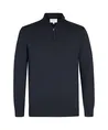 Michaelis Half Zip Trui Effen
