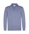 Michaelis Half Zip Trui Effen