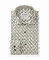 Michaelis Overhemd Allover Print Slim Fit
