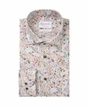 Michaelis Overhemd Allover Print Slim Fit