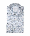 Michaelis Overhemd Allover Print Slim Fit
