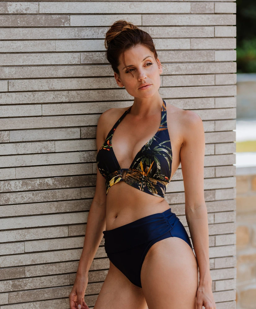 Mila Beach Bikinibroekje Effen