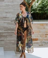 Mila Beach Kaftan Bloemenprint