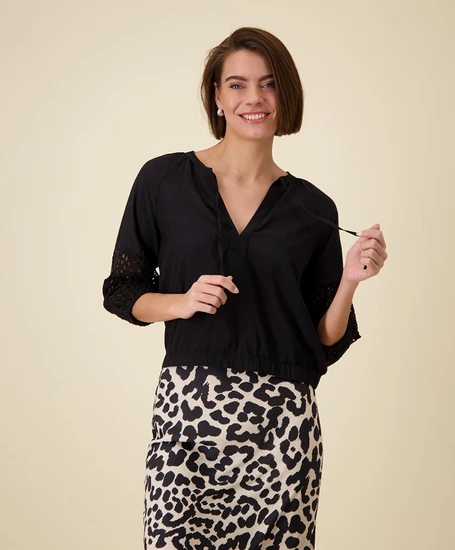 Monari Blouse Kant