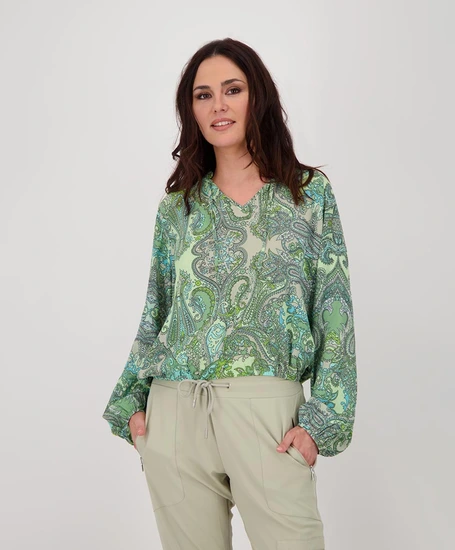 Monari Blouse Paisley Print
