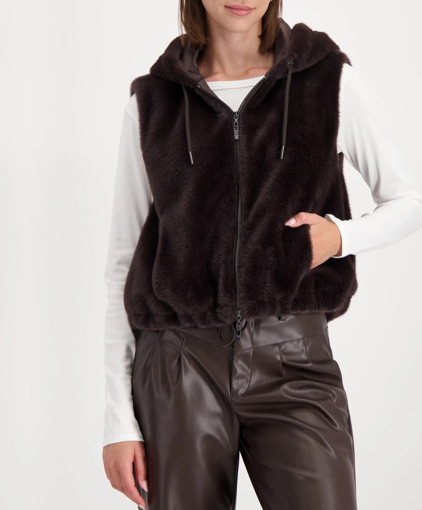 Monari Bodywarmer Capuchon