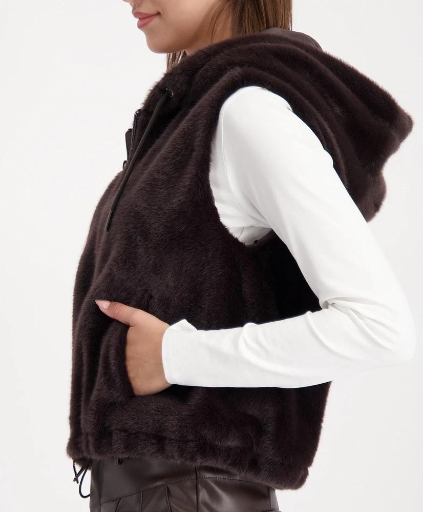 Monari Bodywarmer Capuchon