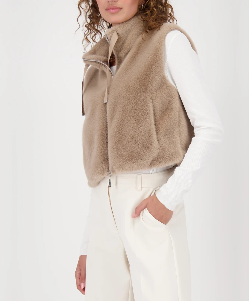 Monari Bodywarmer Imitatiebond